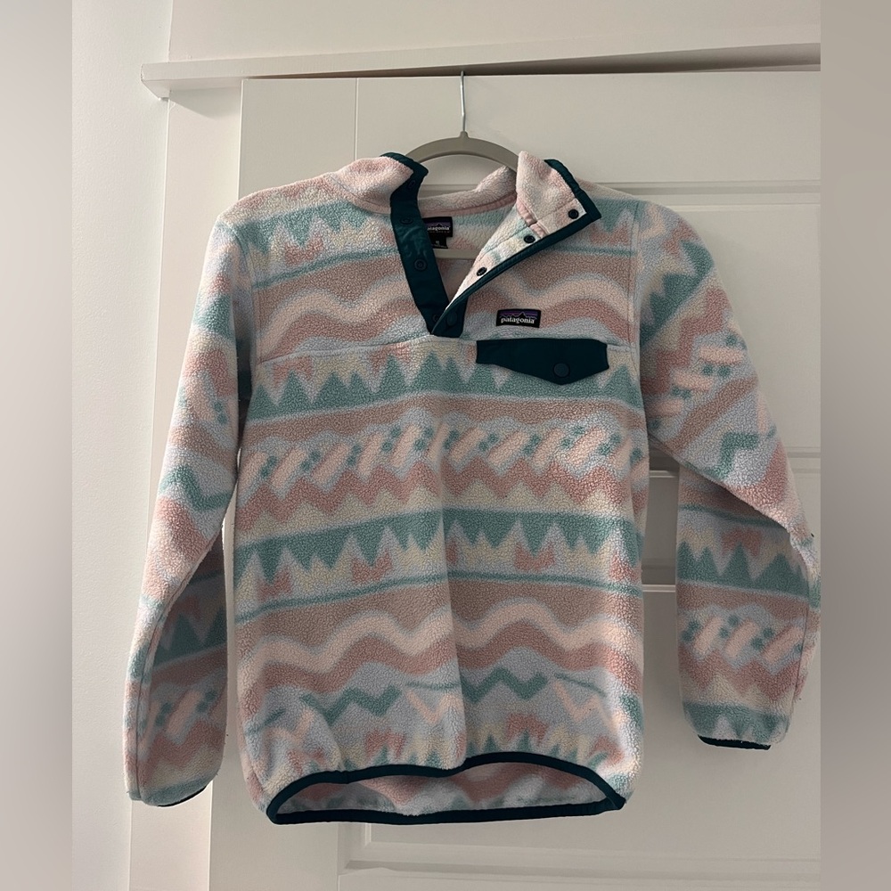Patagonia Patterned Fleece Sweater